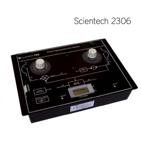 Scientech2306 Potenciômetro do detector de erros DC / AC