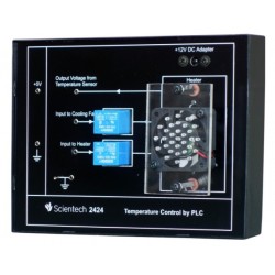 Scientech2424 Estudio de Control de Temperatura por PLC