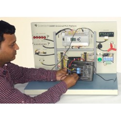 Scientech2424 Study of Temperature Control by PLC