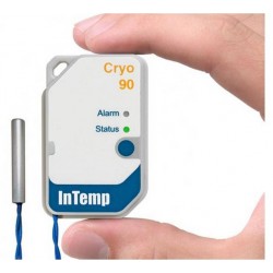 CX702 Registrador Criogénico InTemp (-200° a 50°C) Registrador de Datos de Un Sólo Uso