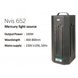 Nvis 652 Fuente de Luz de Mercurio