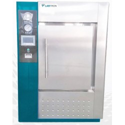 LHA-F10 Autoclave Horizontal para Laboratório de Um Toque e Porta Simples (250 L/ 134 °C)