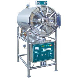 LHA-G10 Autoclave Horizontal para Laboratório Cilíndrico (150 L/ 134 °C)