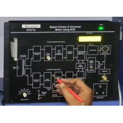 Scientech2714 Speed Control of Universal Motor Using SCR