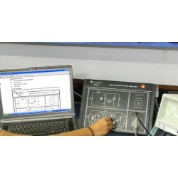 Scientech2715 Plataforma para Controle de Velocidade do Motor AC com TRIAC
