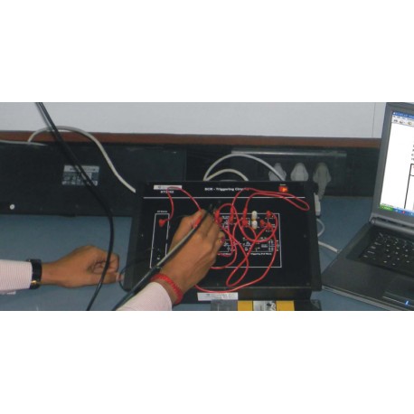 Scientech2702 Plataforma para Circuitos de Disparo SCR