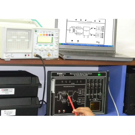 Scientech2716 Microcontroller Based Firing Circuit for Controlled Rectifier