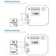 PX3DXX01 Low-differential Room Pressure Sensor with LCD Display