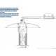 HD 9006 Sonda de Temperatura do Vácuo com Tela de Proteção