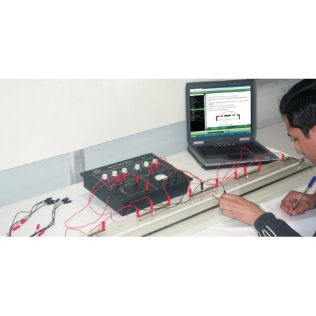 Nvis 6030 Laboratory for Carey Foster's Bridge Setup