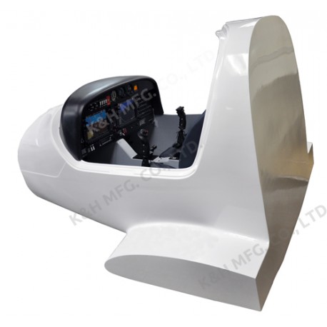 AT-F1003 Sistema de Simulador de Vôo do Diamond DA40 com Modelo Fuselage