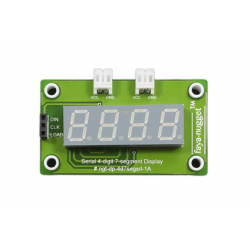 faya-nugget Serial 4-digit 7-segment Display - Módulo de Exibição em Série e 7 Dígitos de 4 Dígitos