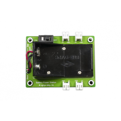 faya-nugget Battery Power Station - 9V Interchangable Battery Module