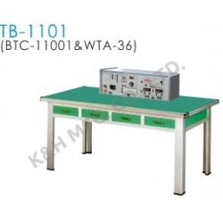 TB-1101 Banco de Entrenamiento (BTC-11001 Consola del Banco Superior + WTA-36 Mesa de Trabajo)