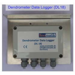 Registrador de Datos para Dendrómetros y Sensores de Flujo de Savia, DL18