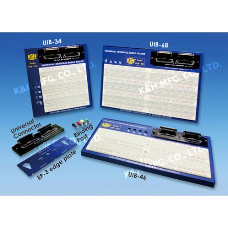 UIB-46 Universal Interface Breadboard (3160 TIE Points)