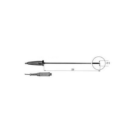 TP474C Sensor PT-100 de superficie (rango -50 +400ºC)