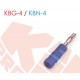 KBG-4 / KBN-4  (Ficha de 4 mm)