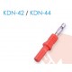 KDN-42 / KDN-44 (Adaptadores de Interligação entre 2 mm e 4 mm)