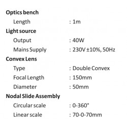 Nvis 6029 Laboratory for Nodal Slide Assembly Setup