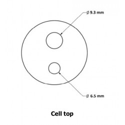 PTC2 Kit de Placa de Pila de Prueba (Electroquímica / EIS)